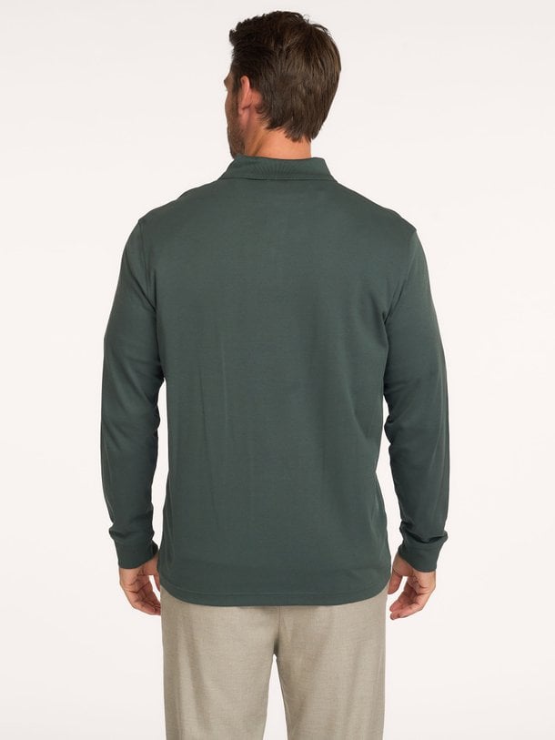 Pe_interlock_long Interlock, katoenen polo