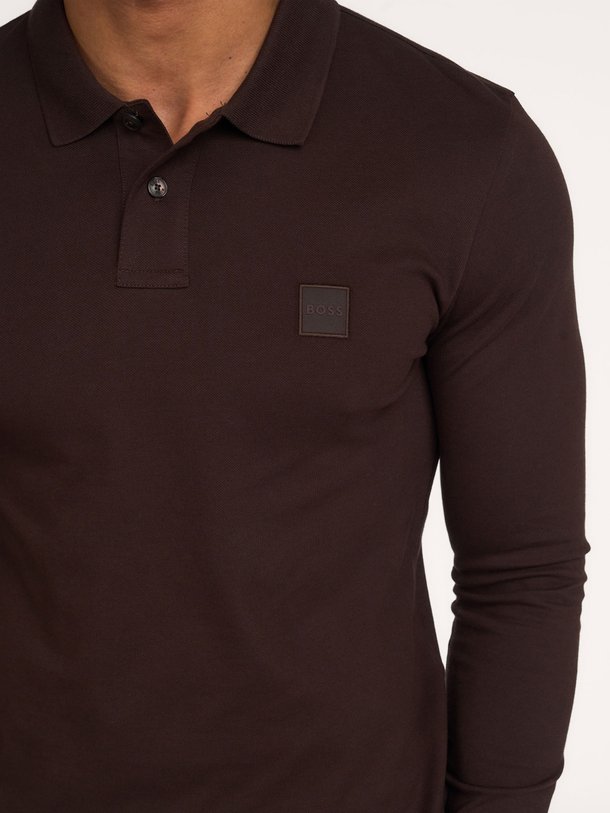 Passerby Passerby, katoenmix polo longsleeve