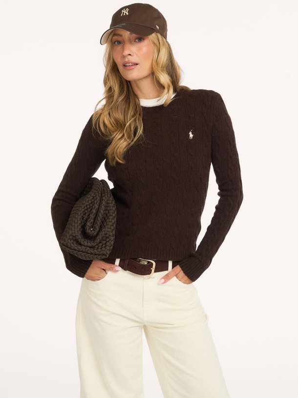 JULIANNA-LONG SLEEVE-PULLOVER Julianna, wol/cashmeremix trui