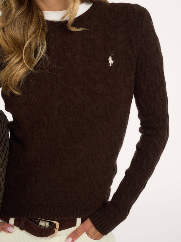 JULIANNA-LONG SLEEVE-PULLOVER Julianna, wol/cashmeremix trui