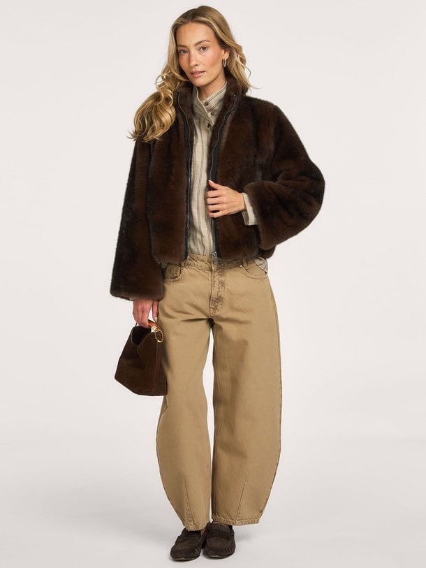 MWEaston Fur Jacket Easton, fake fur jas