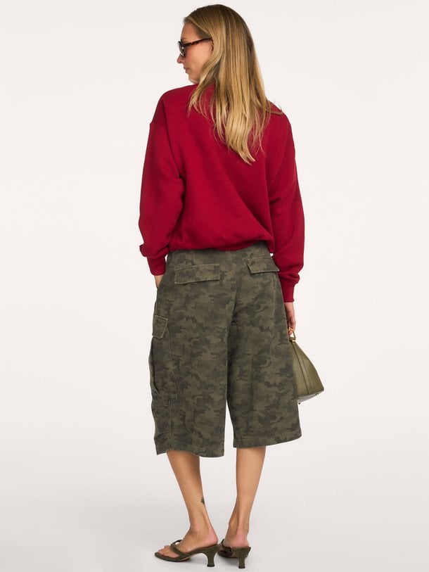 KNIT-SWEATSHIRT Katoenmix sweater