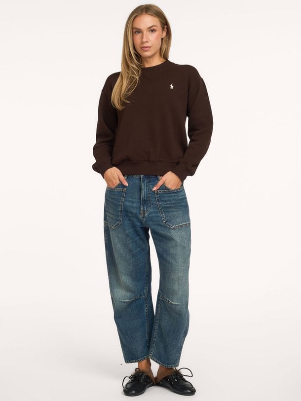Katoenmix logo sweater