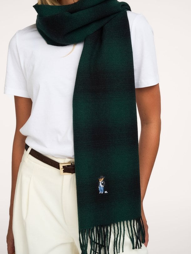 WOVEN-WRAP-SCARF Wollen sjaal