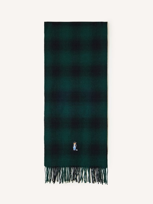 WOVEN-WRAP-SCARF Wollen sjaal