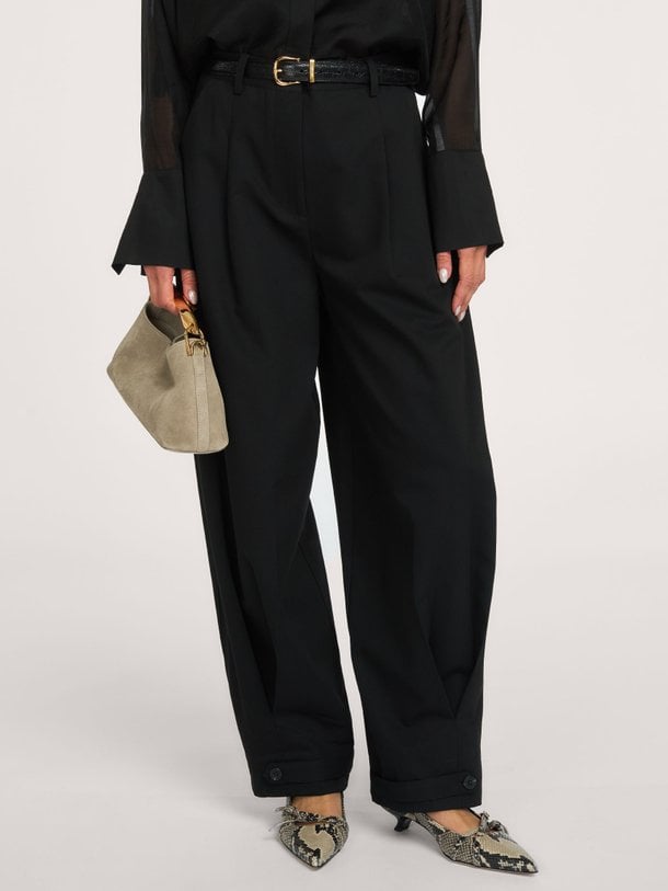 MWEvelina Barrel Pants Evelina, viscosemix barrel broek