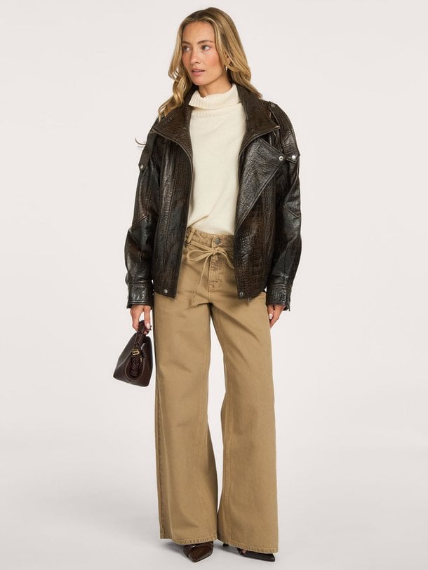 MWElijah Leather Jacket Elijah, lederen jack