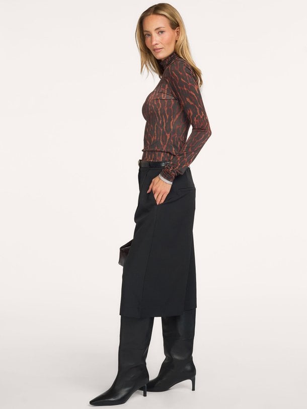 Rima Solid Shorts Rima, geweven bermuda