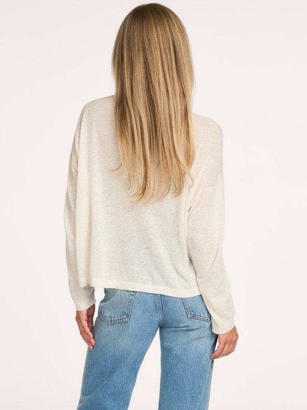 TOIMA Toima, katoenen longsleeve met col