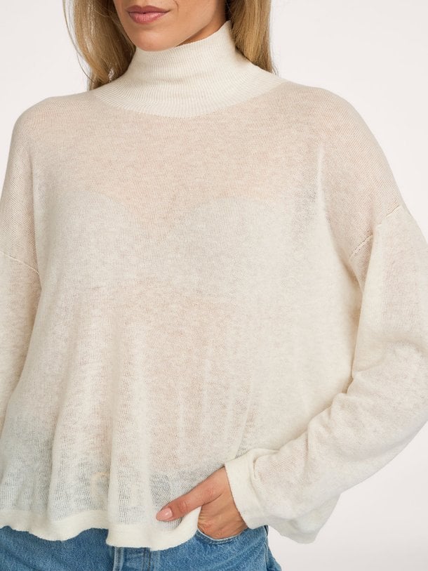 TOIMA Toima, katoenen longsleeve met col