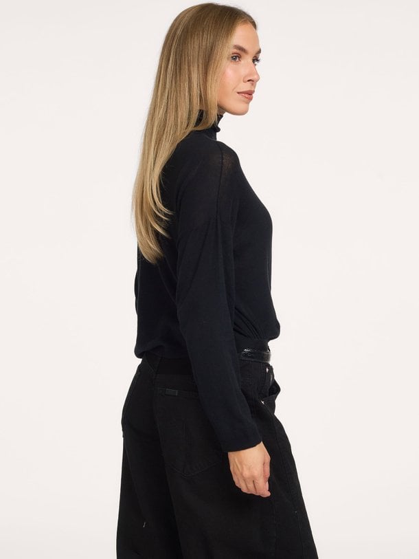 TOIMA Toima, katoenen longsleeve met col