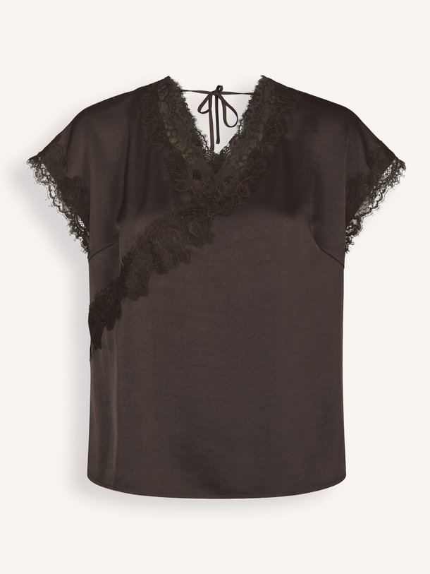 Benera Heavy Sateen Lace Blouse Benera, geweven top