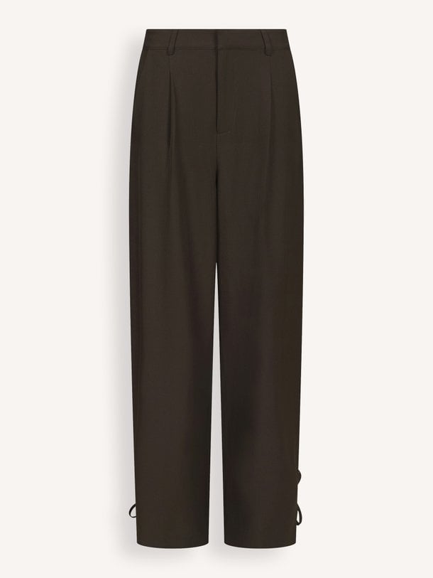 Isotta Structure Tie Pants Isotta, geweven broek
