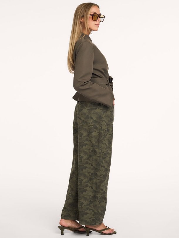 Kailyn Structure Blazer Kailyn, katoenmix overslag blazer