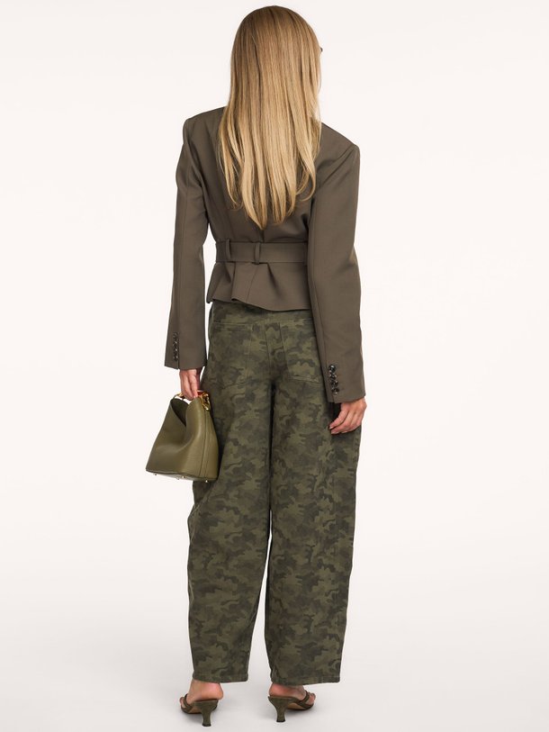 Kailyn Structure Blazer Kailyn, katoenmix overslag blazer