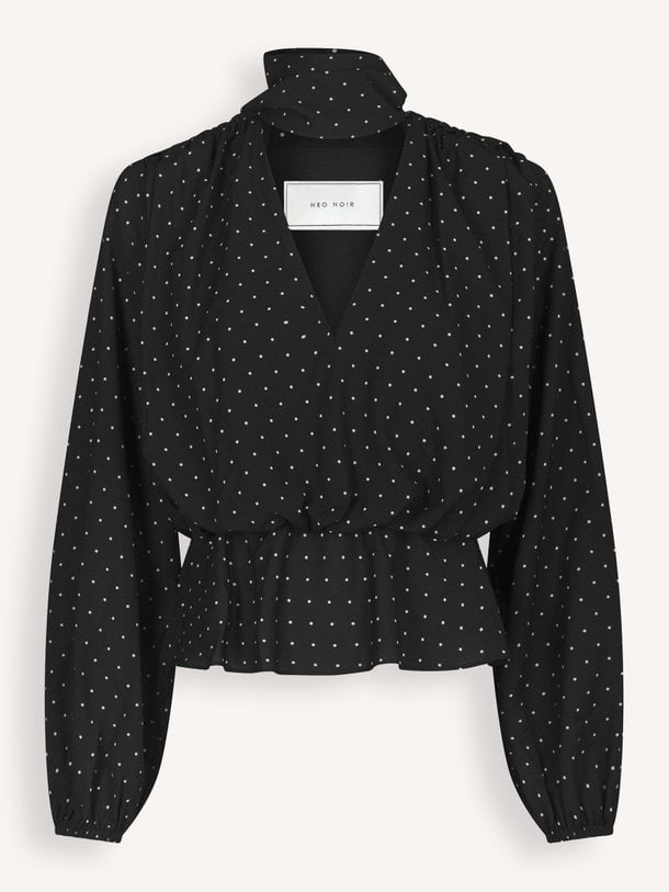 Ettalie Dot Blouse Ettalie, geweven top