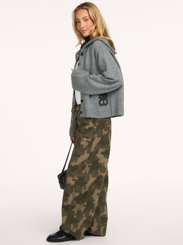 Pant Camouflage MWFro Fro, high waist barrel fit jeans