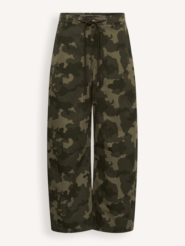 Fro, high waist barrel fit jeans