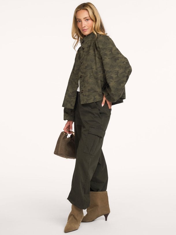 Tirsa Camou Jacket Tirsa, katoenmix jack