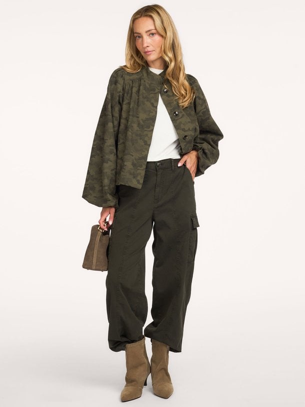 Tirsa Camou Jacket Tirsa, katoenmix jack