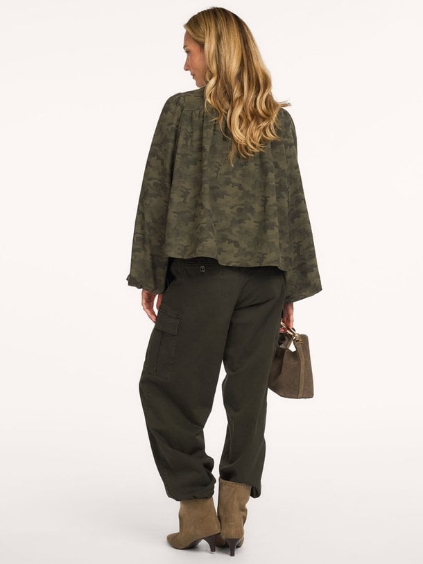 Tirsa Camou Jacket Tirsa, katoenmix jack