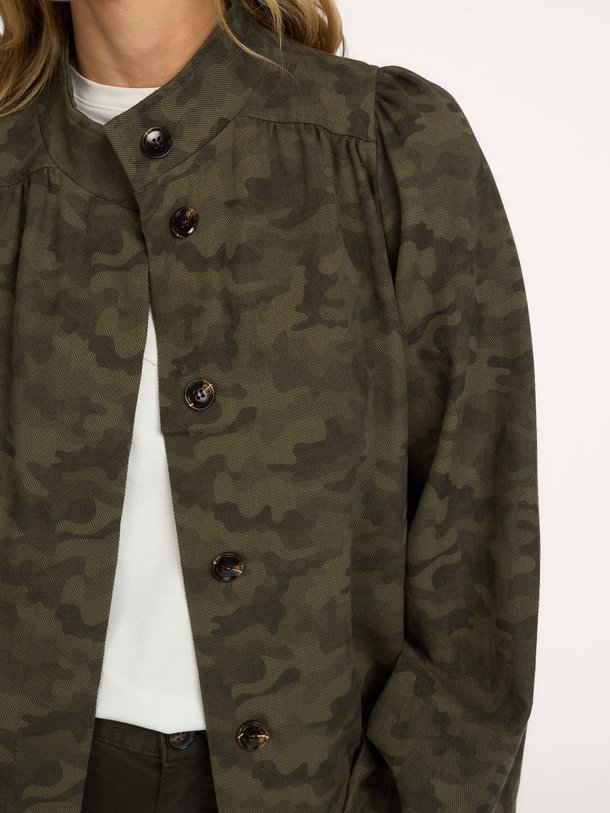 Tirsa Camou Jacket Tirsa, katoenmix jack