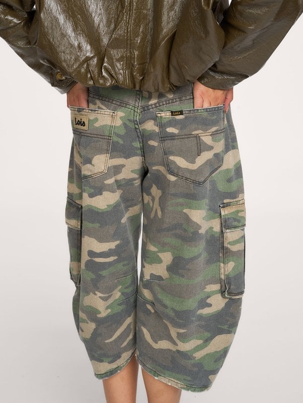 Aliana-Ber Cargo Aliana, denim balloon jort