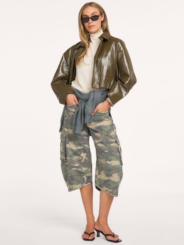 Aliana-Ber Cargo Aliana, denim balloon jort