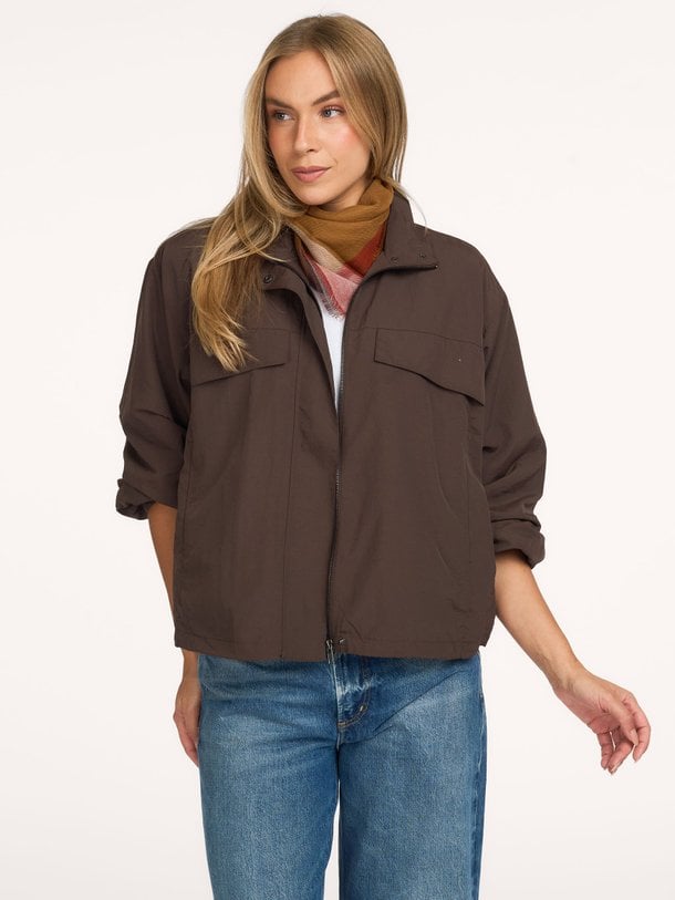 Gannonmd jacket Gannon, geweven track jack