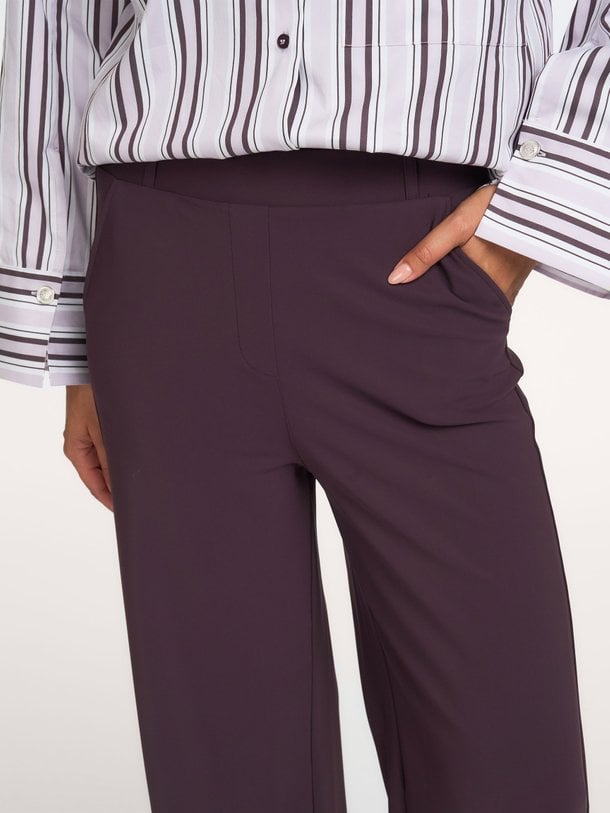 Lexie bonded trousers Lexie, bonded travel jersey broek