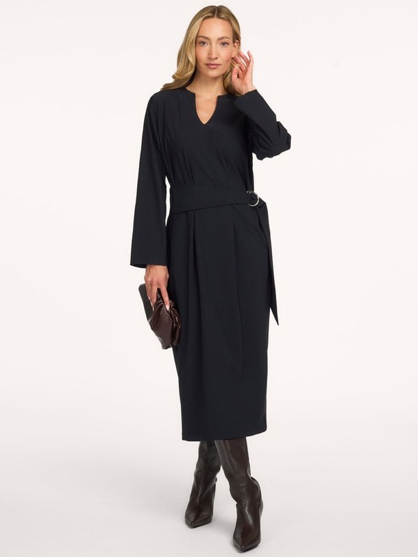 Stella dress Stella, heavy travel jersey jurk