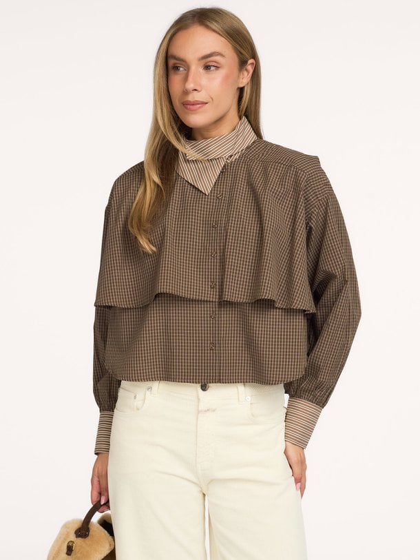ChalineGO Shirt Chaline, katoenen blouse