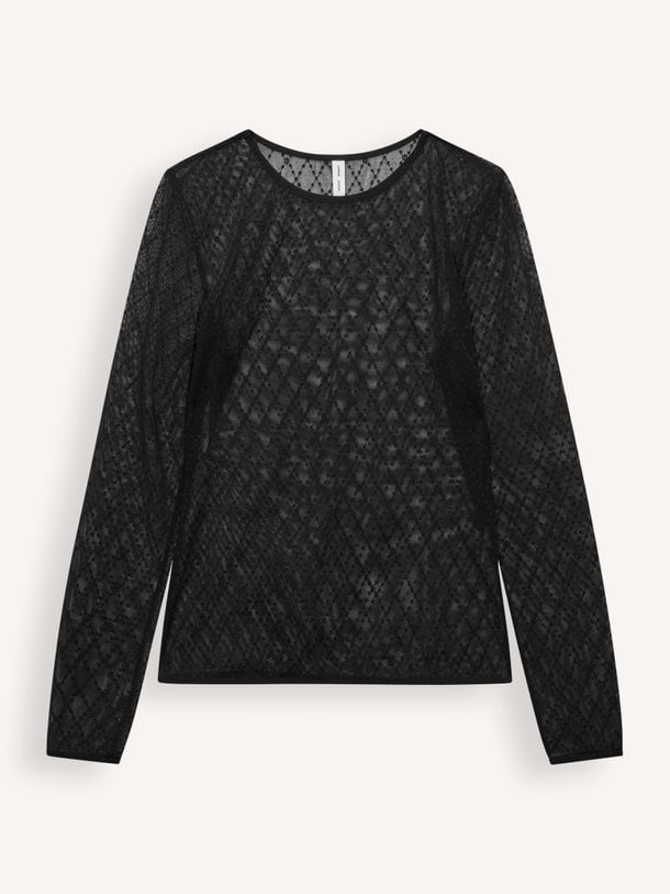 SAVIONA TOP 16313 Viona, elastische mesh top