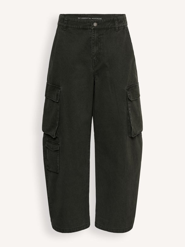Elo, high waist barrel fit cargo jeans