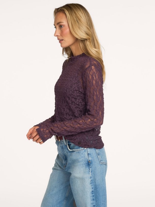 Reagan, elastische kanten top