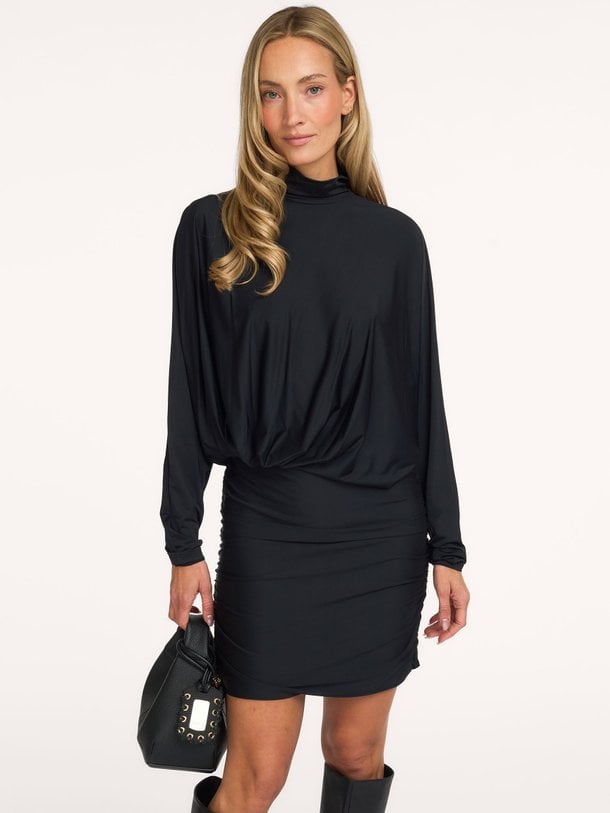 BATANASW MINI BAT SLEEVED DRESS Batana, jersey jurk