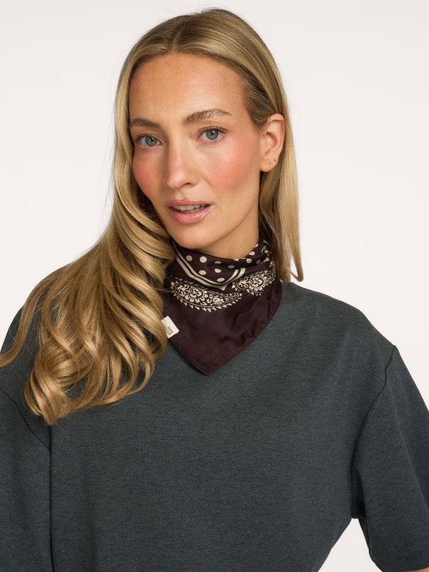 KAYASW SILK SCARF Kaya, zijden sjaal
