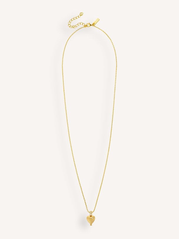 Little twin hearts, vergulde ketting