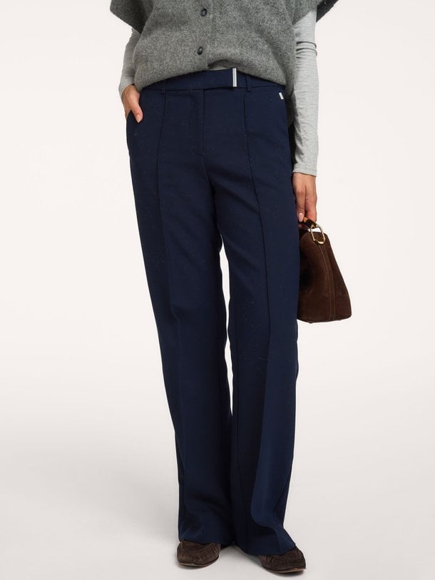 CHANTALLE Chantalle, viscosemix wide leg pantalon