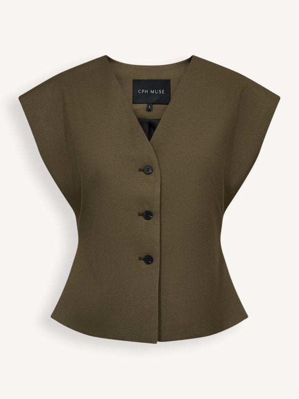 CMTENNA-WAISTCOAT Tenna, viscosemix gilet