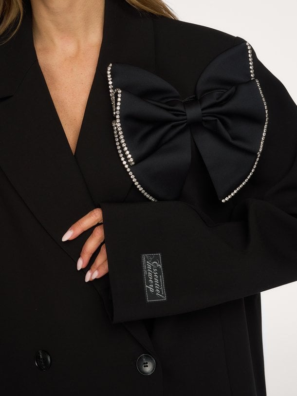 KORIDA Korida, geweven broche met strass
