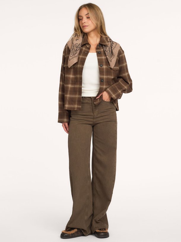 01-311178-610 High waist wide leg jeans