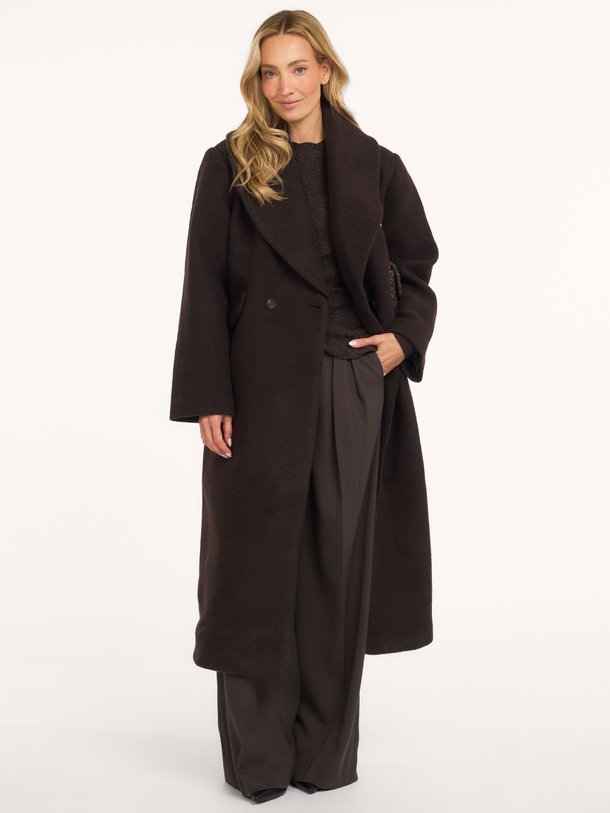 CMFOUZ-COAT Fouz, wolmix mantel