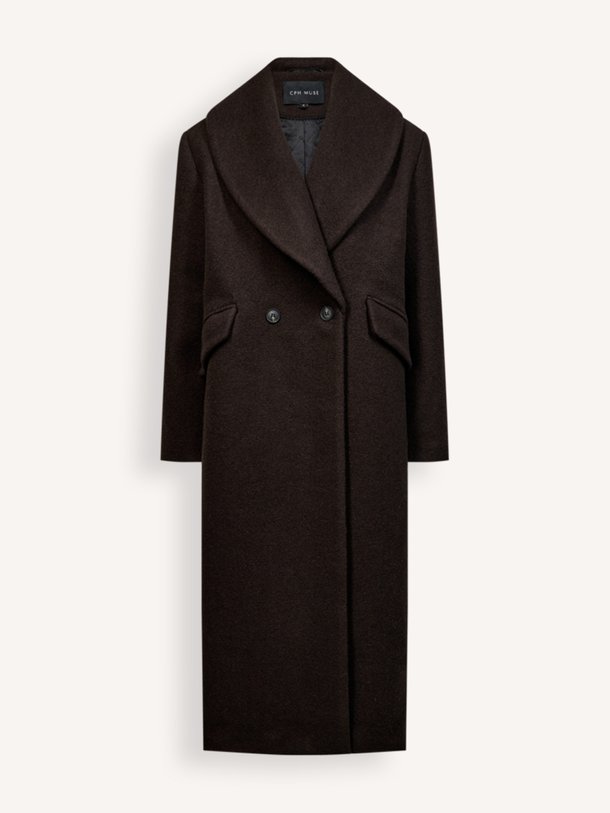 CMFOUZ-COAT Fouz, wolmix mantel