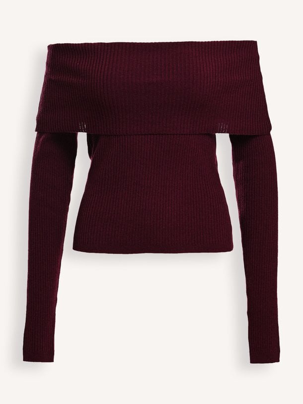 KILLY Killy, merino wolmix off shoulder top