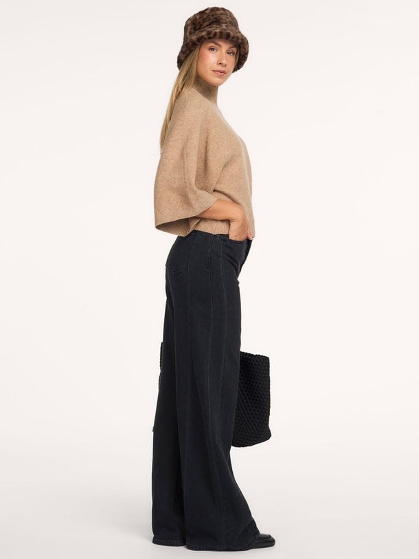 01-311175-610 High waist wide leg jeans