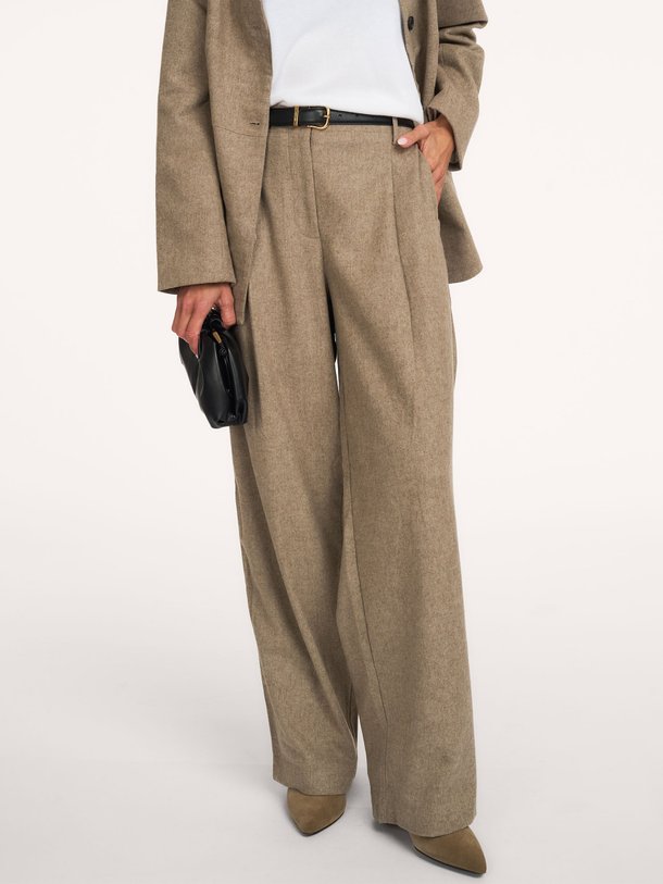 CMIVEE-PANTS Ivee, wolmix broek