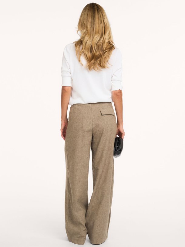 CMIVEE-PANTS Ivee, wolmix broek