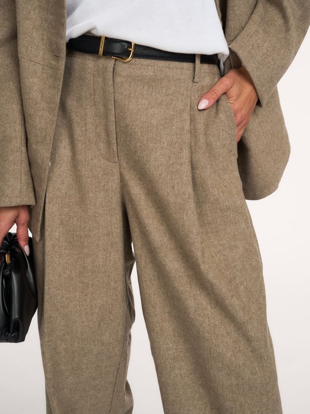 CMIVEE-PANTS Ivee, wolmix broek