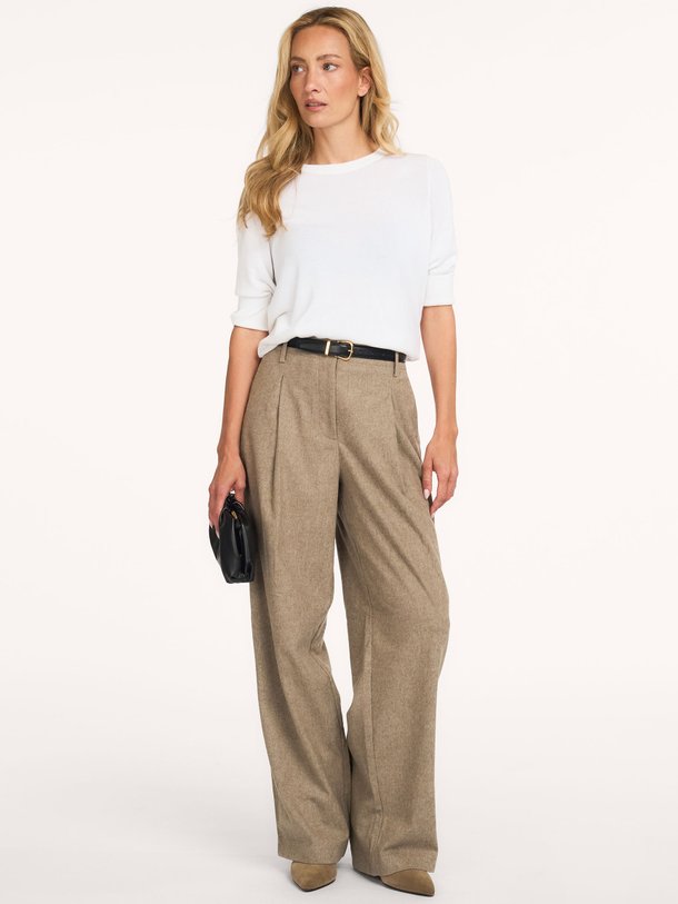 CMIVEE-PANTS Ivee, wolmix broek